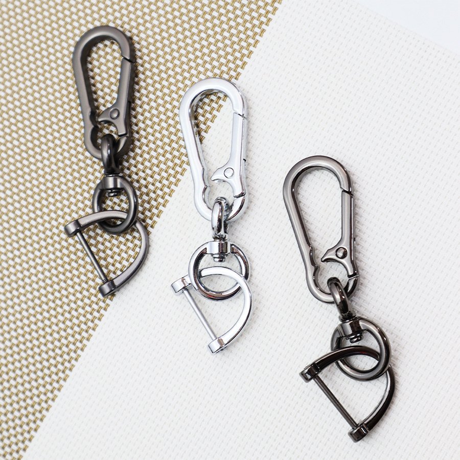 Rotated 360 Degrees Metal Car Keychain Key Holder Keyring Men's Key Chain Ring Auto Accessories