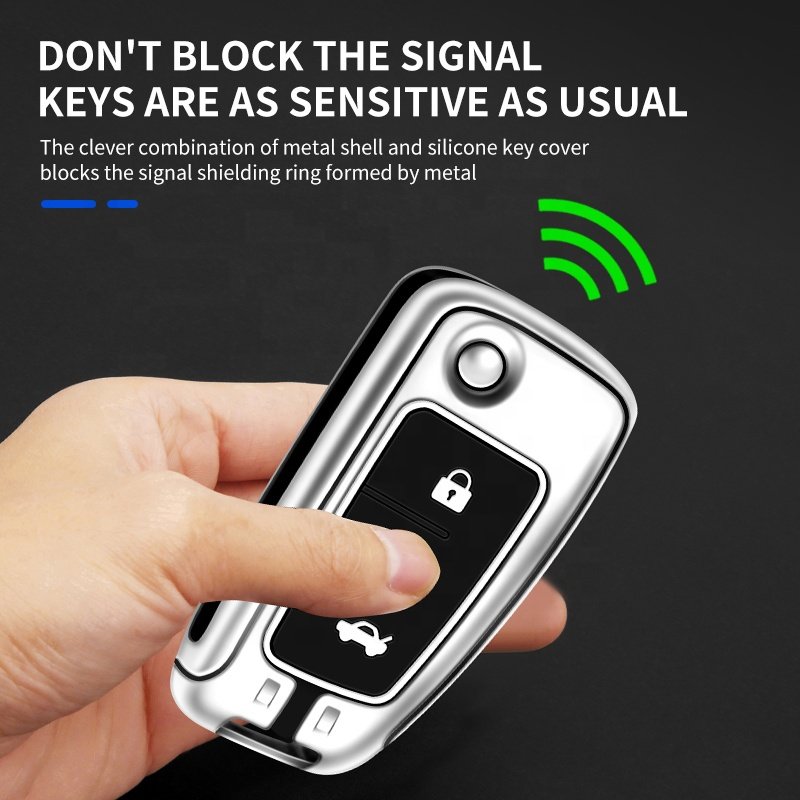 Zinc alloy Car Key Case fit For Nissan Qashqai X-Trail Juke J11 Murano Tiida Altima Car Key Remote Holder Protective Case