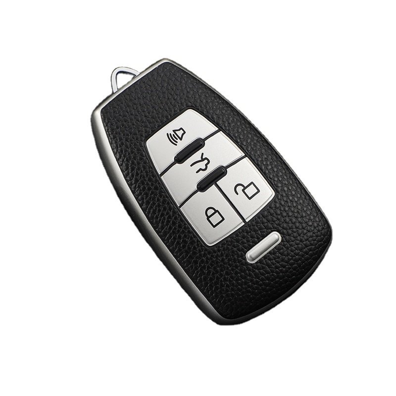 Car Protective TPU Holder Leather Case Box Accessories Key chain Shell Bag for BAIC BJ40 kunbao d50 d70 eu5 X55 X65 U7 EX5
