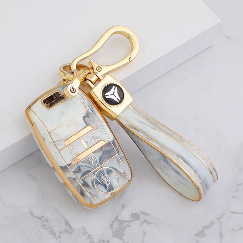 Jade TPU Car Key Fob Cover with keychain Fit for Kia Optima Sorento Sportage Soul Forte Niro class car key case Accessories