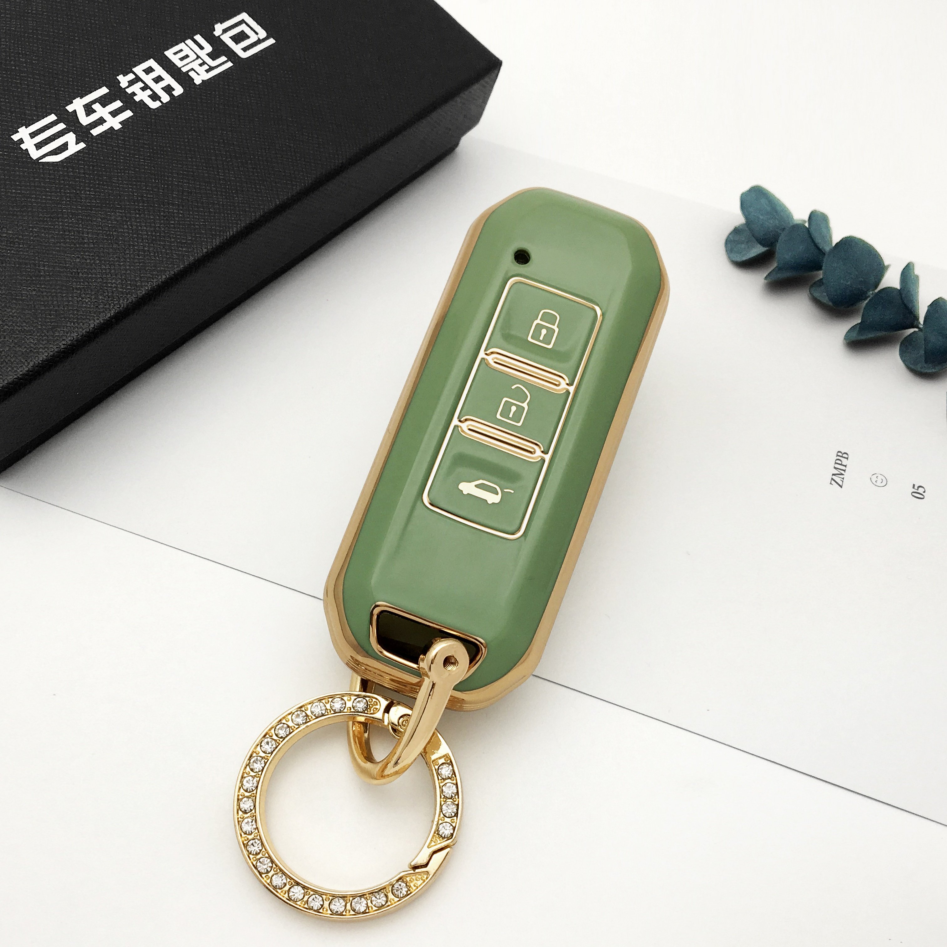 Tpu Car Accessories Remote Key Fob Holders Cover Key Case Fob for BAOJUN Car