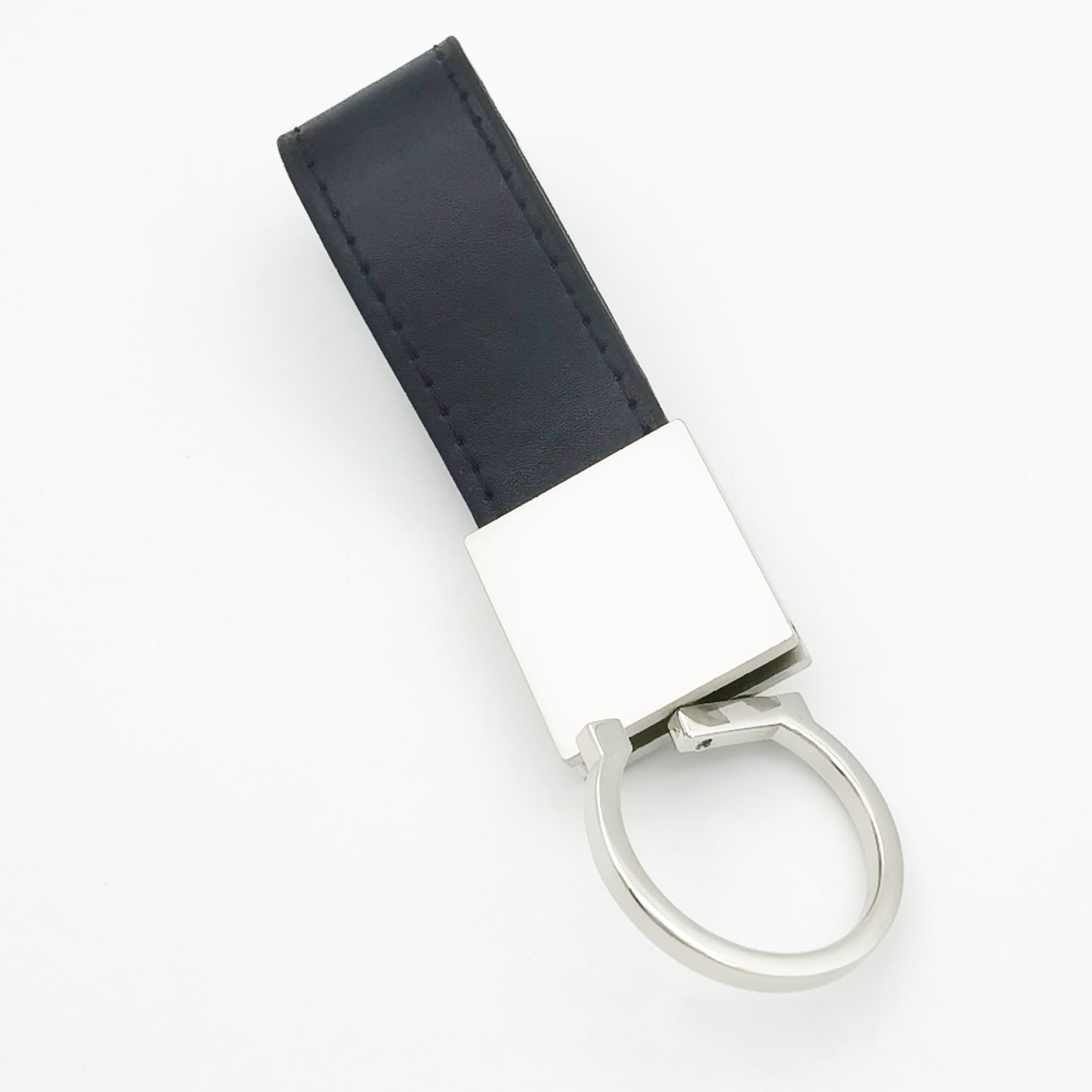 Fashion PU Leather Keychain Business Gift Leather Key Chain Men Women Car Key Strap Waist Wallet KeyChains Keyrings