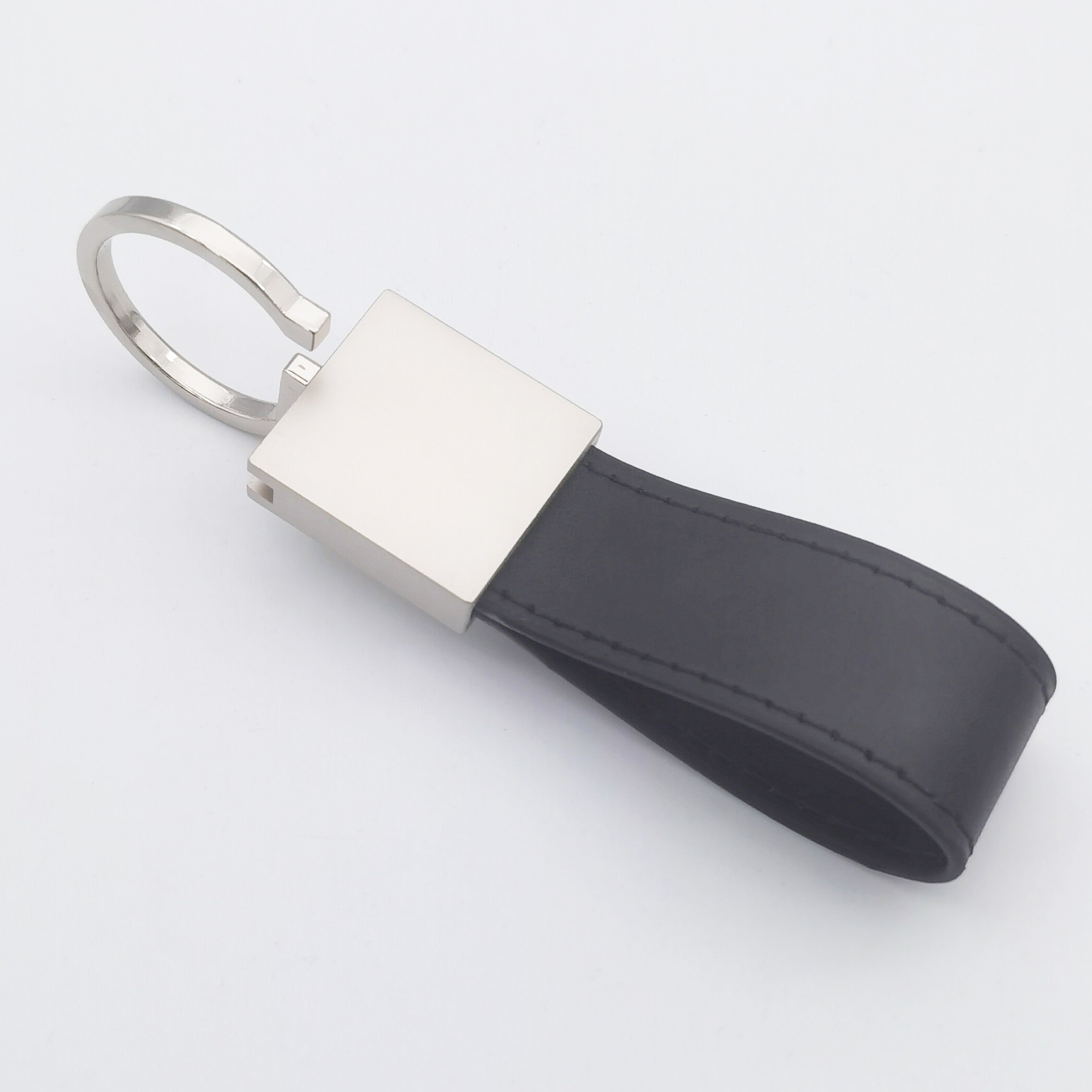 Fashion PU Leather Keychain Business Gift Leather Key Chain Men Women Car Key Strap Waist Wallet KeyChains Keyrings