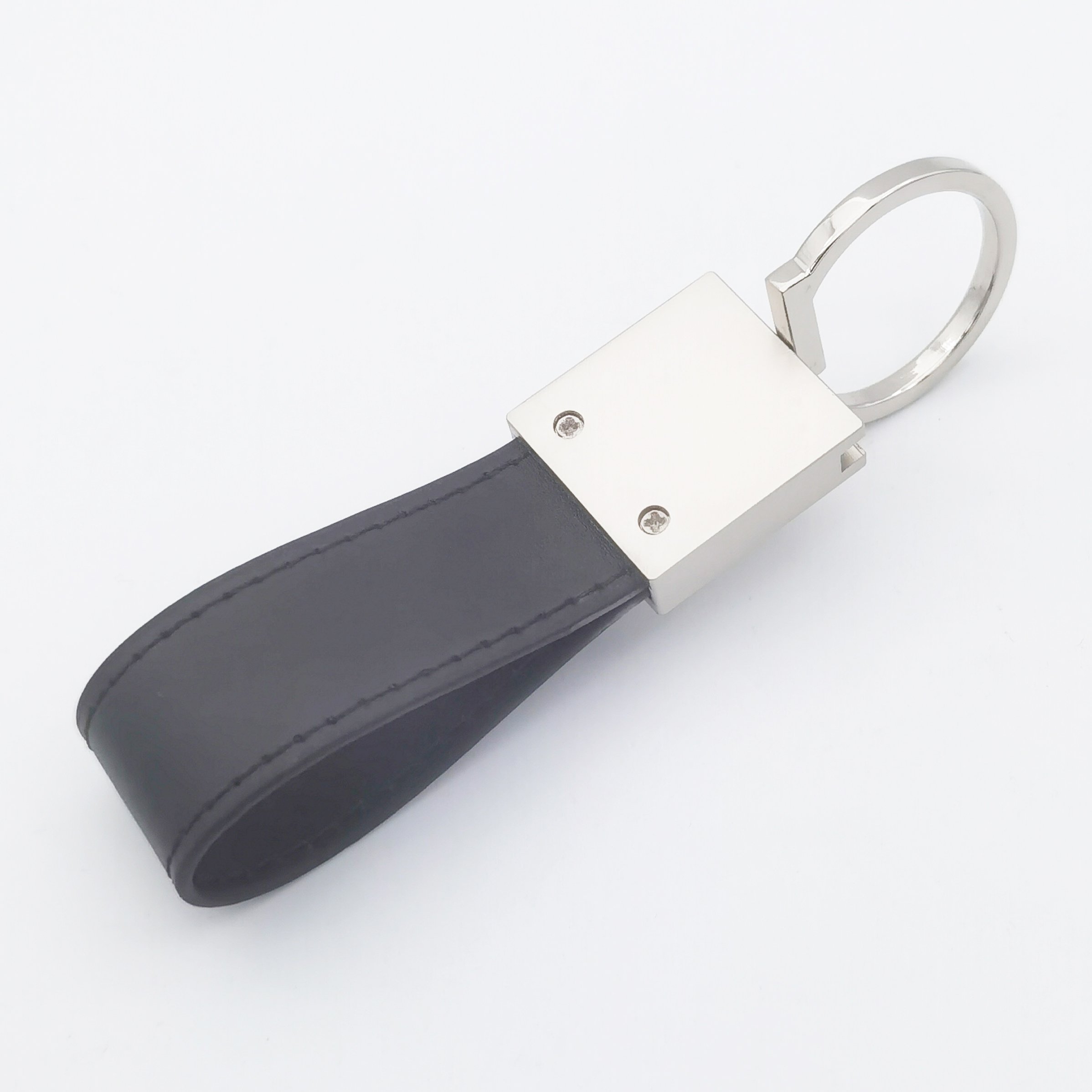 Fashion PU Leather Keychain Business Gift Leather Key Chain Men Women Car Key Strap Waist Wallet KeyChains Keyrings