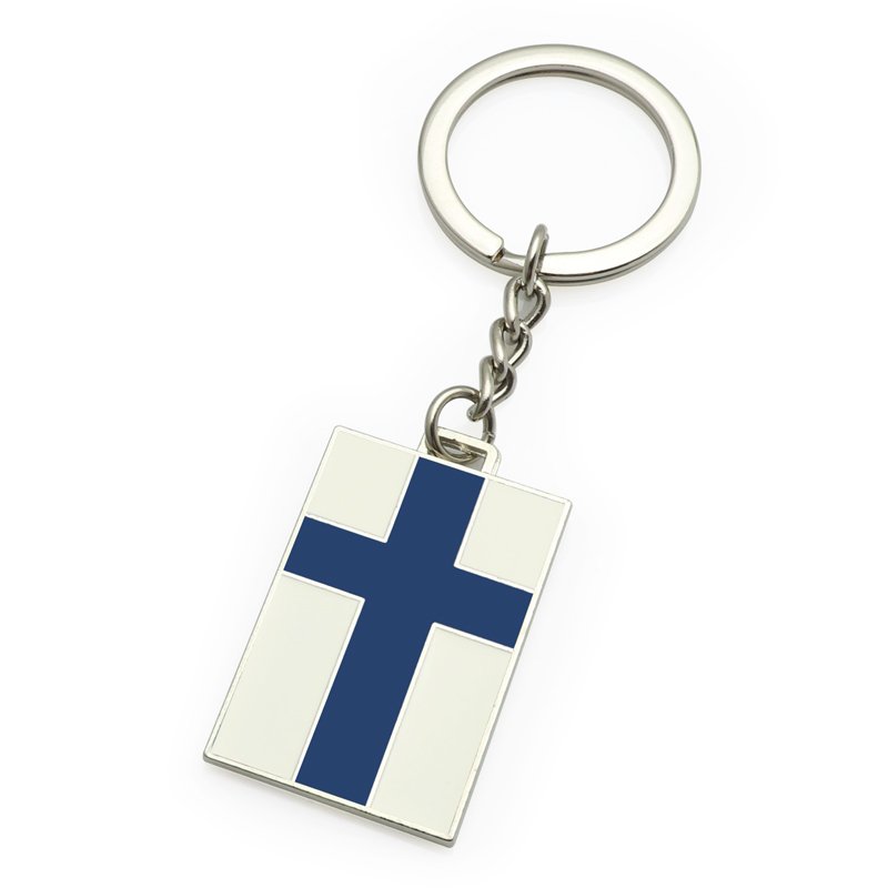 Customize National Flag Key Chain New Design Key Ring Various Style Key Holder Car Accessories Bag Pendant Room Ornament Present