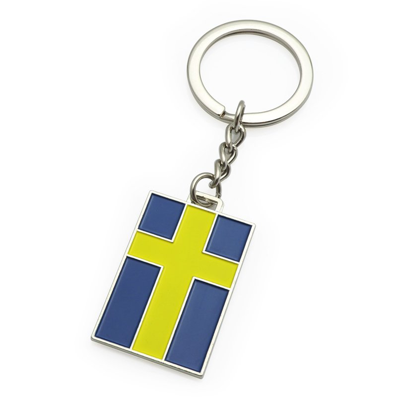 Customize National Flag Key Chain New Design Key Ring Various Style Key Holder Car Accessories Bag Pendant Room Ornament Present