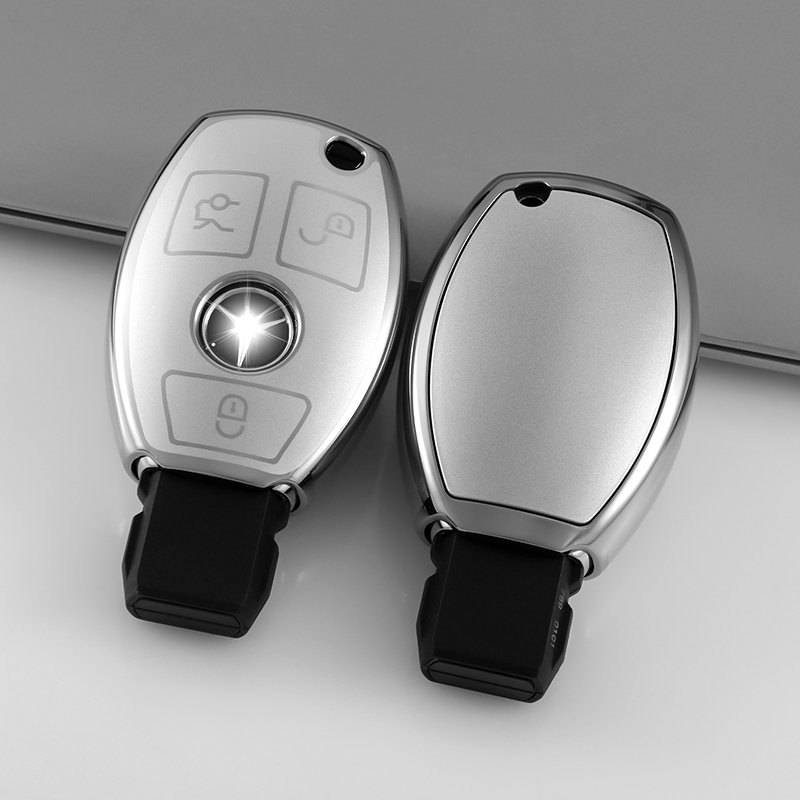 New Soft TPU Car Smart Key Case Suitable For Mercedes benz CLS CLA CLK G GL R SLK AMG A B C CL S SL Auto Cover Shell Accessories