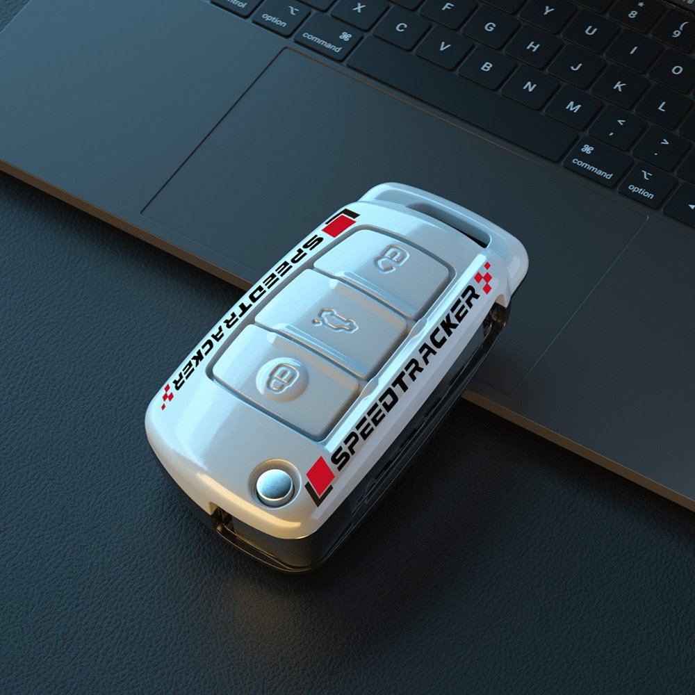 New Product Ideas Car Key Cover high quality remote control 3 Buton key case with belt keychain for AUDI A3A1Q3Q2L TT A6 Q7 Q5