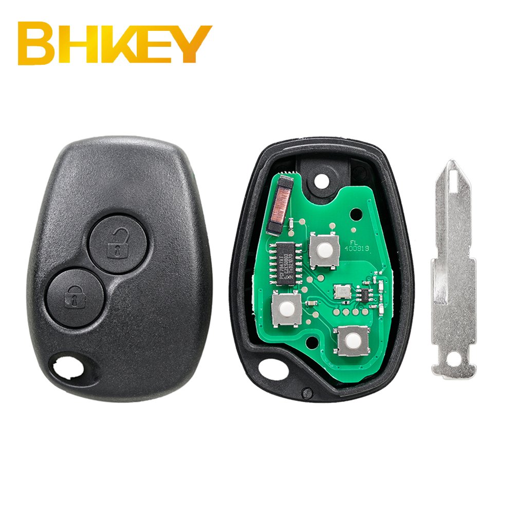 For Renault Megane Modus Clio Logan Kangoo Sandero Duster 2 BTN Remote Key Fob 433Mhz PCF7947 Chip NE72 VA2 VAC102 Blade
