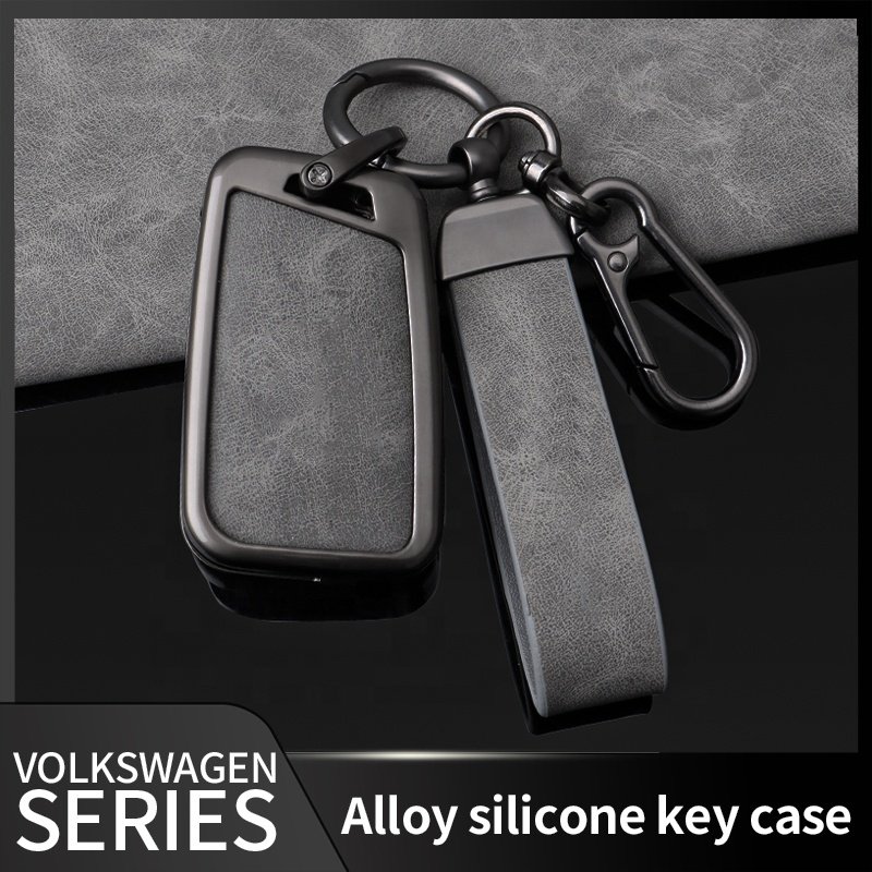 Metal Car Key Holder Case Metal For Car Keys Car Cover Key With long Keychain
