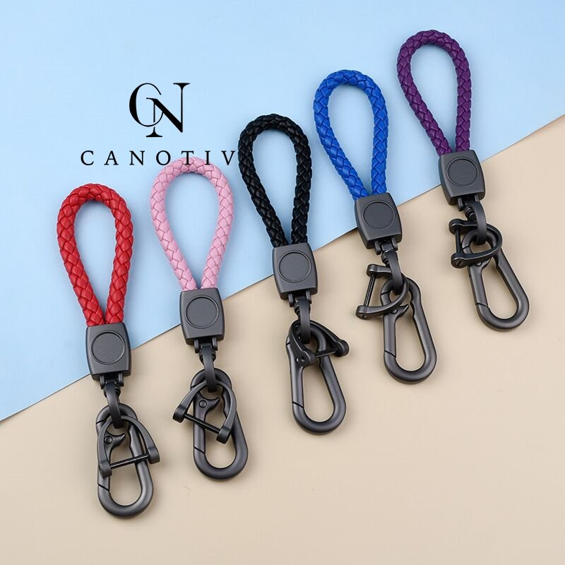 Wholesale Bulk Custom Key Rings Men Car Accessory Leather keychain Logo