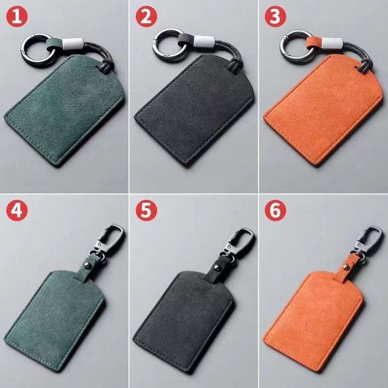 Car Interior Accessories Imported fur car key case Metal case key wallet General car For Tesla Model 3 Model Y Model 3 Highland