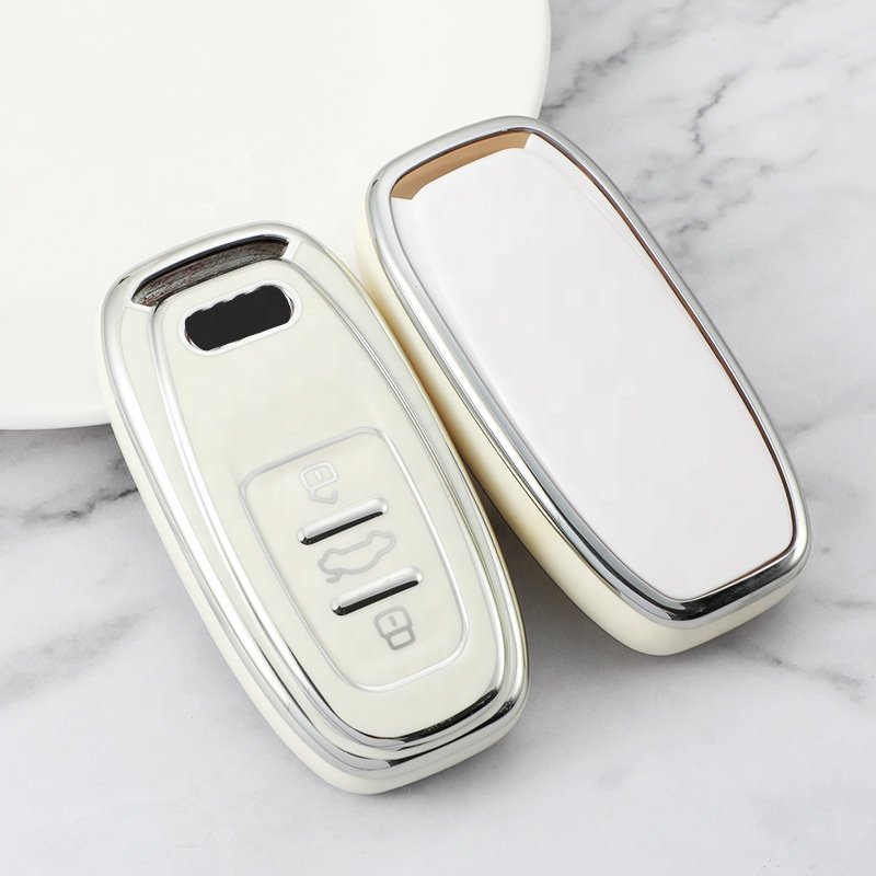 Factory New Soft TPU Car key protector cover For Audi A1 A3 A4 A5 A6 A7 A8 Q3 Q5 Q7 Q8 S5 S6 S7 RS6 RS7 TT Car Key Accessories