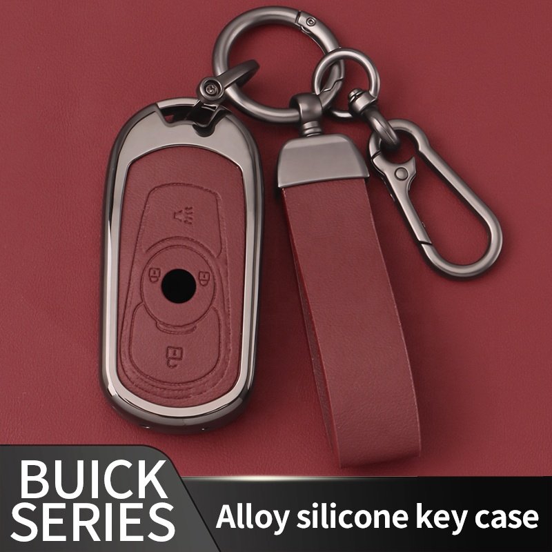 New Product Explosion Metal Keydy With Keychain Car Key Case Cover