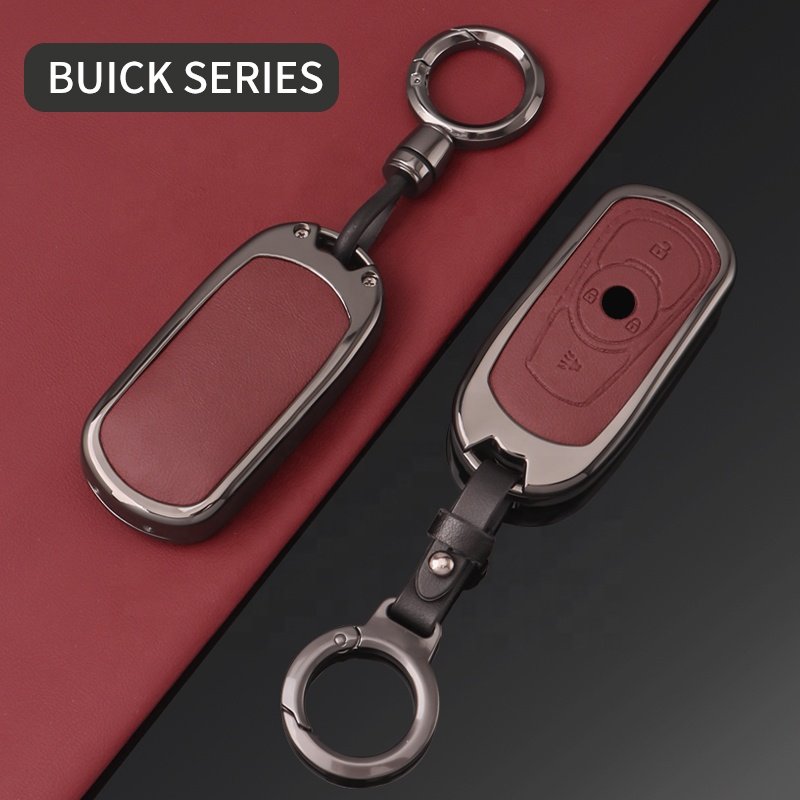New Product Explosion Metal Keydy With Keychain Car Key Case Cover