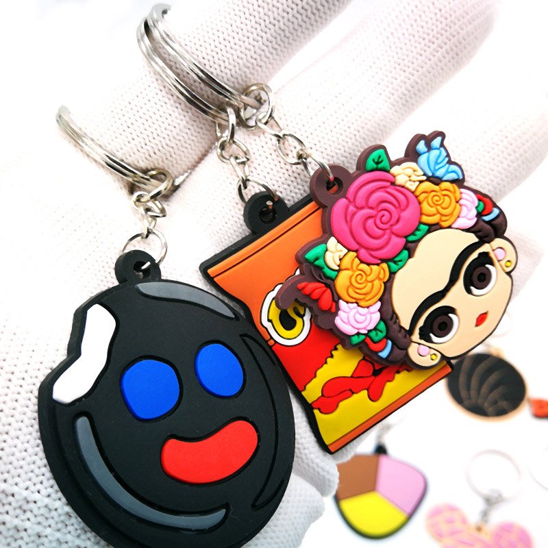 hot sale keychains Mexican style key ring fashion key holder Trinket fit women kids friend party gift custom keychain wholesale