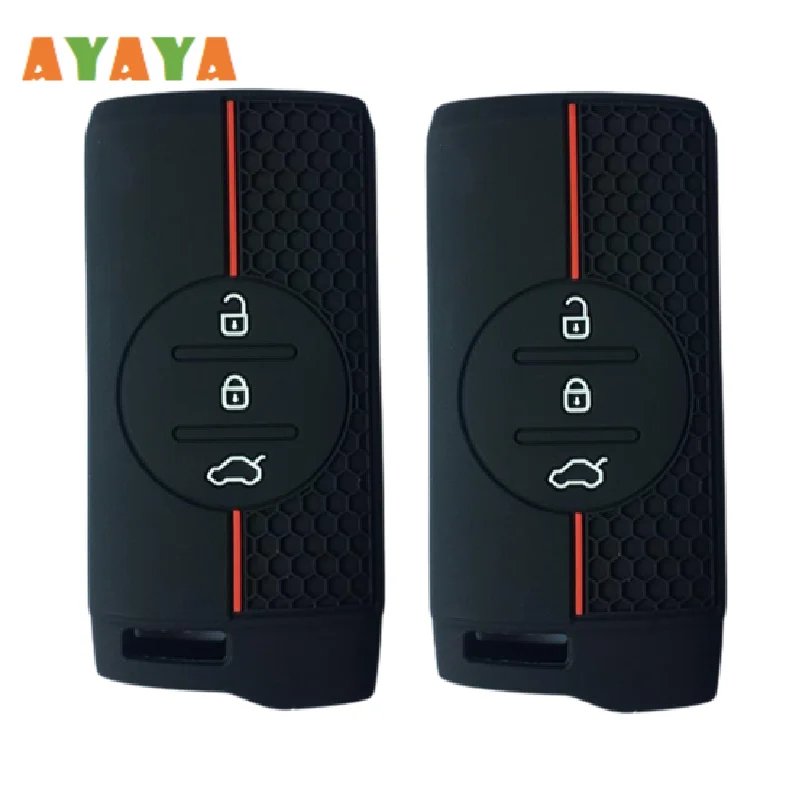 Silicone Car Key Case Cover For Chery Tiggo 7 Pro Arrizo 5 EQ7 5x 3x Gx Remote Wallet Ggo 8 Pro Protect Shell Holder Accessories