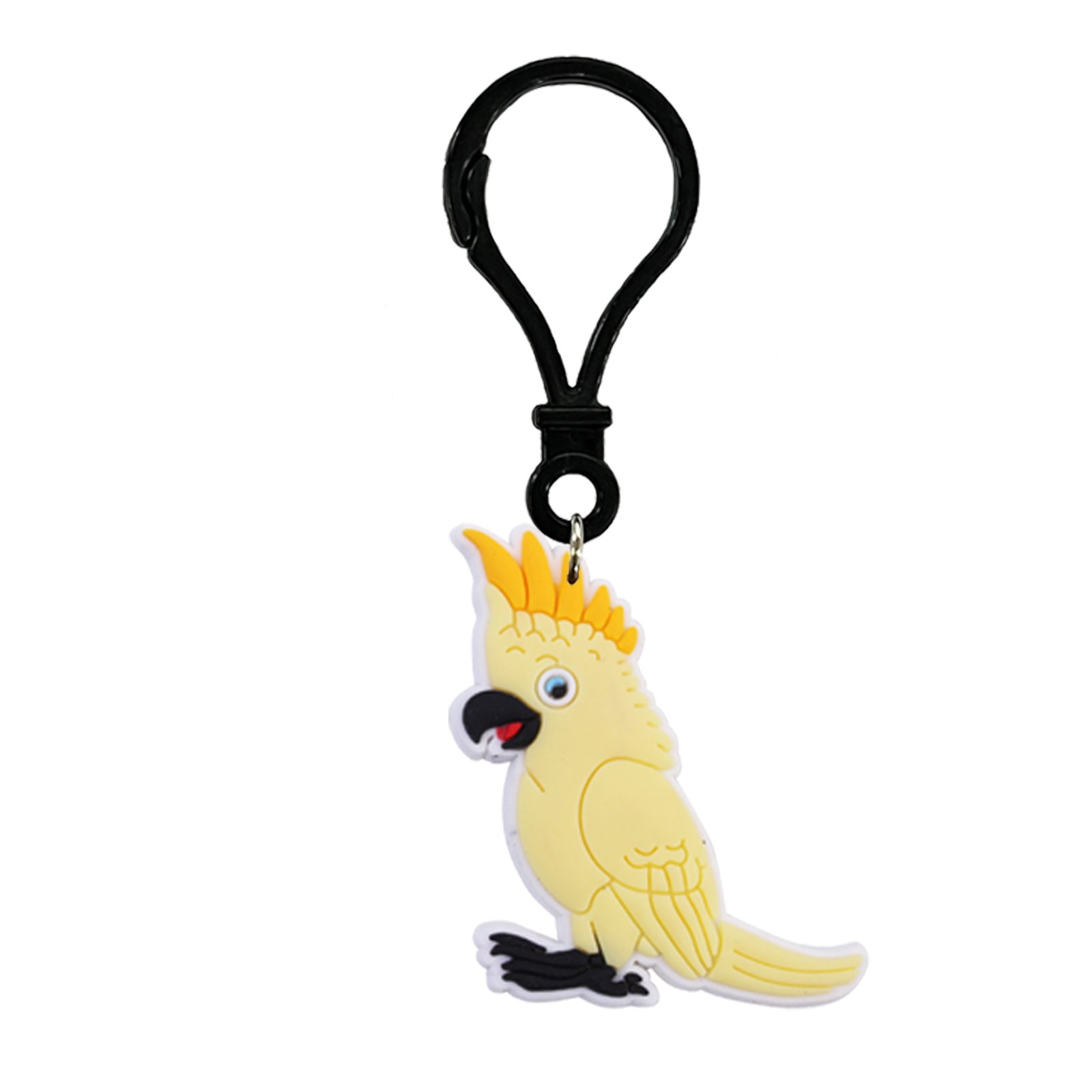 2024 New arrive PVC rubber festival promotional gift key chains Wholesale cartoon Animal key ring custom design Bag pendant