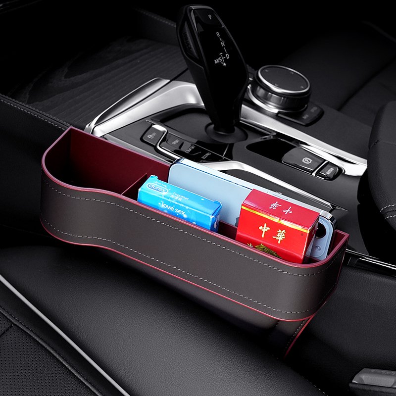 2pack Car Seat Fillers Side Automotive Storage Coins Organizer Front Seat BoxCar Extra Storage for Car Phones Keys Cards Wallet