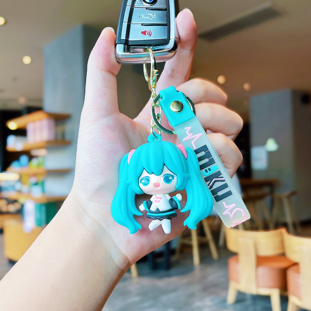 Cartoon Future Doll Keychain Exquisite Doll Men's and Women's Bag Pendant Car Accessories Small Gift Wholesale