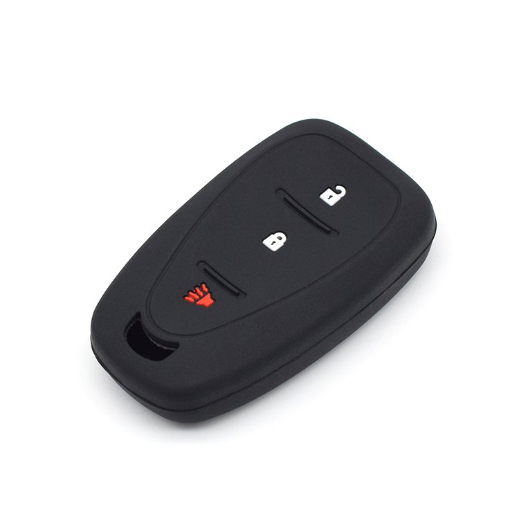 3 buttons Car Key Cover Silica Skin Accessories Silicone Car Remote Keys Cover For C-hevrolet C-ruze