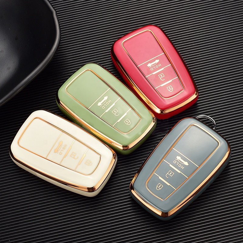 Car Accessories Fashion Protector TPU Soft Cover Key Cases For 2018 corolla Toyota RAV4 Camry Avalon C-HR Prius GT86