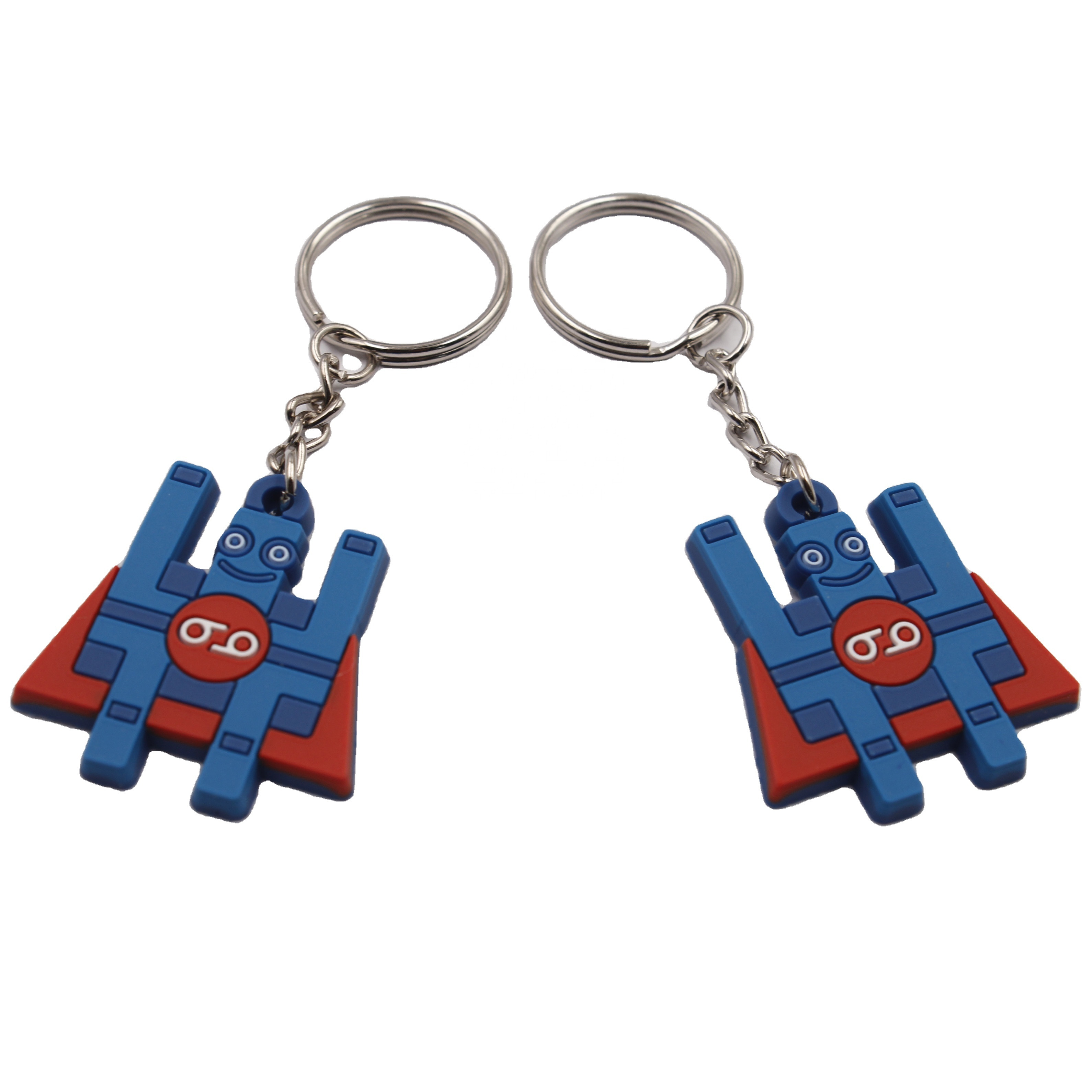 Promotional Business Gift For Custom Logo Key Chains 2D 3D Pvc Keychains Soft Rubber keychain