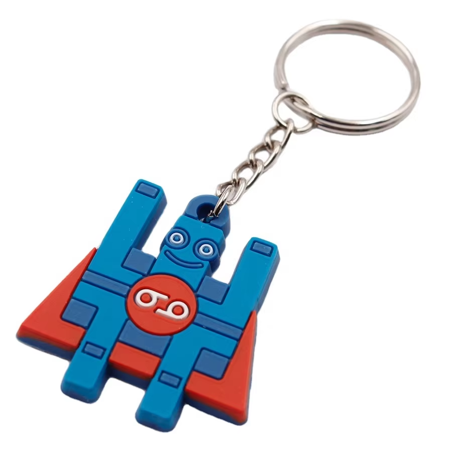 Promotional Business Gift For Custom Logo Key Chains 2D 3D Pvc Keychains Soft Rubber keychain
