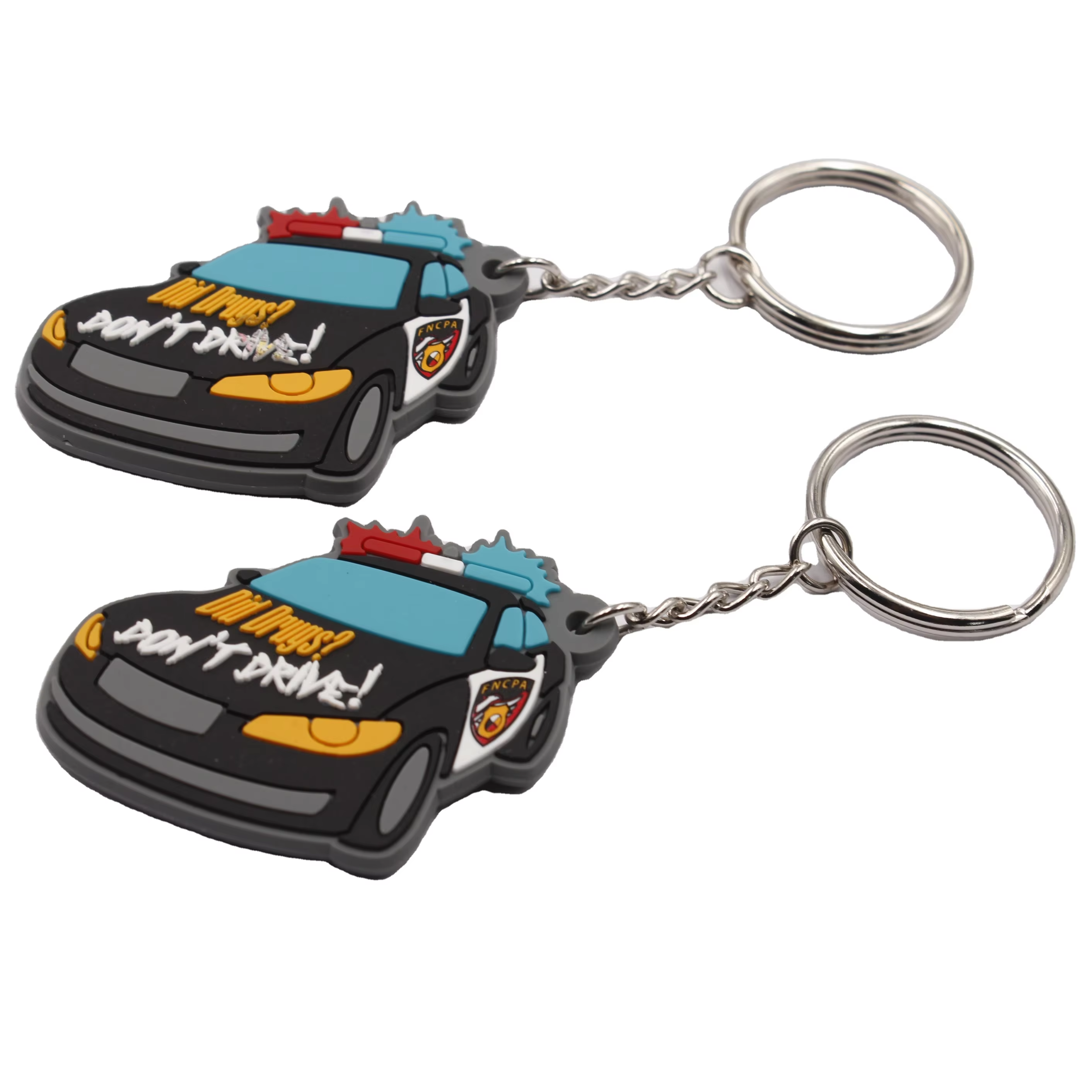 Promotional Business Gift For Custom Logo Key Chains 2D 3D Pvc Keychains Soft Rubber keychain