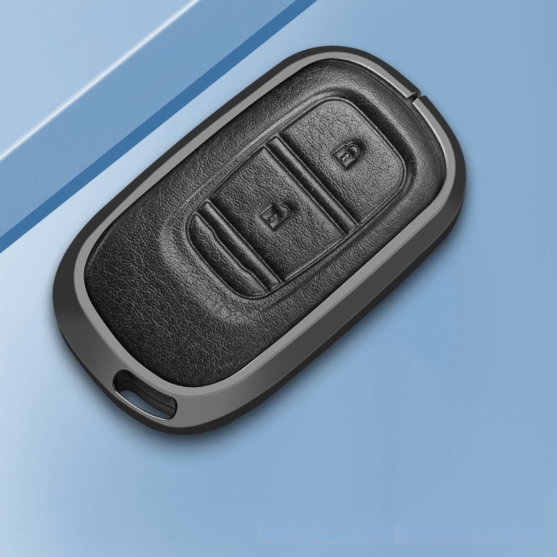 Car Accessories Car Accessories Aluminum Alloy Leather Key Holder case For HONDA