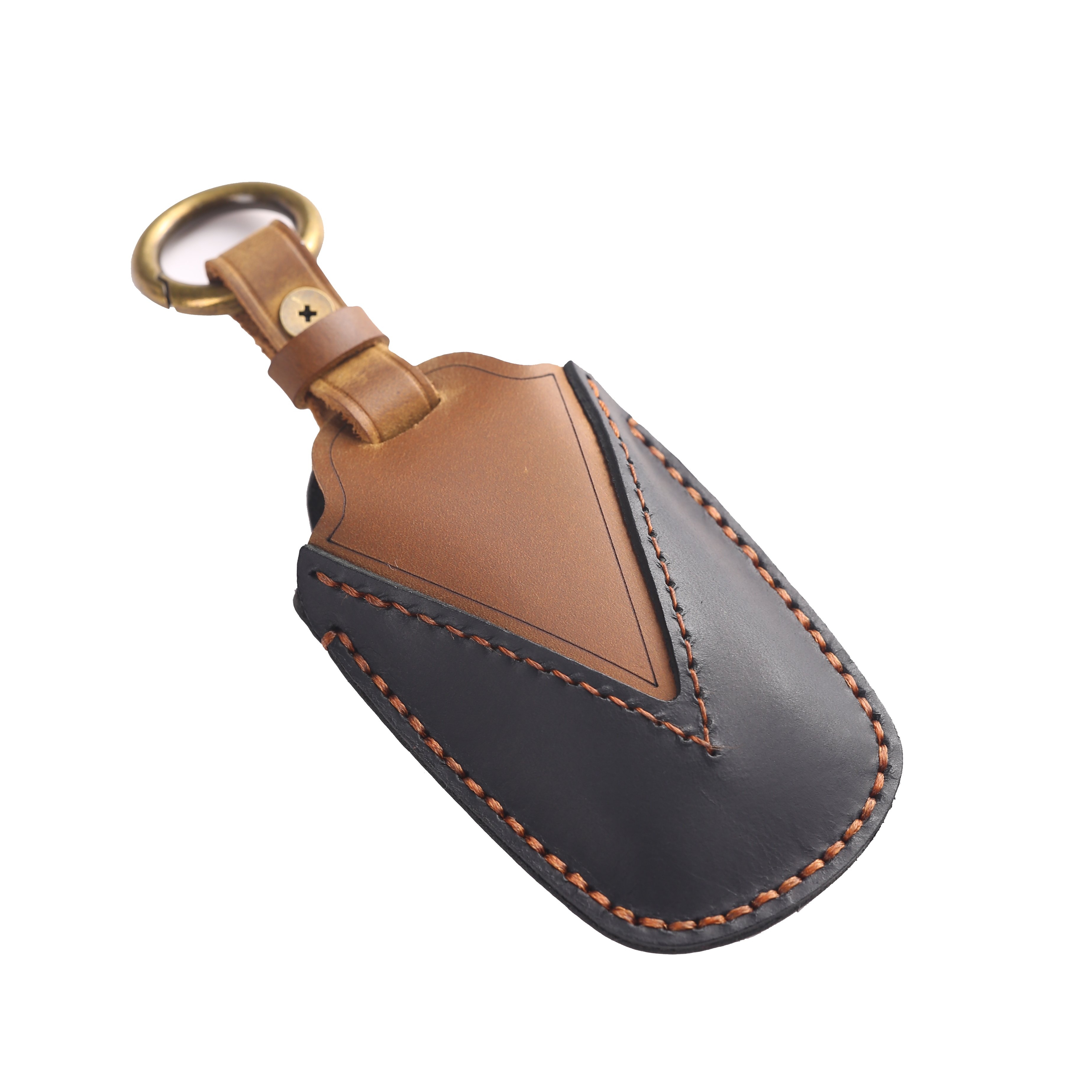 For Toyota Elfa Sienna Venza Yaris Corolla 4 5 Buttons Handmade Genuine Leather Car Key Bag Case Cover Car Key Accessories