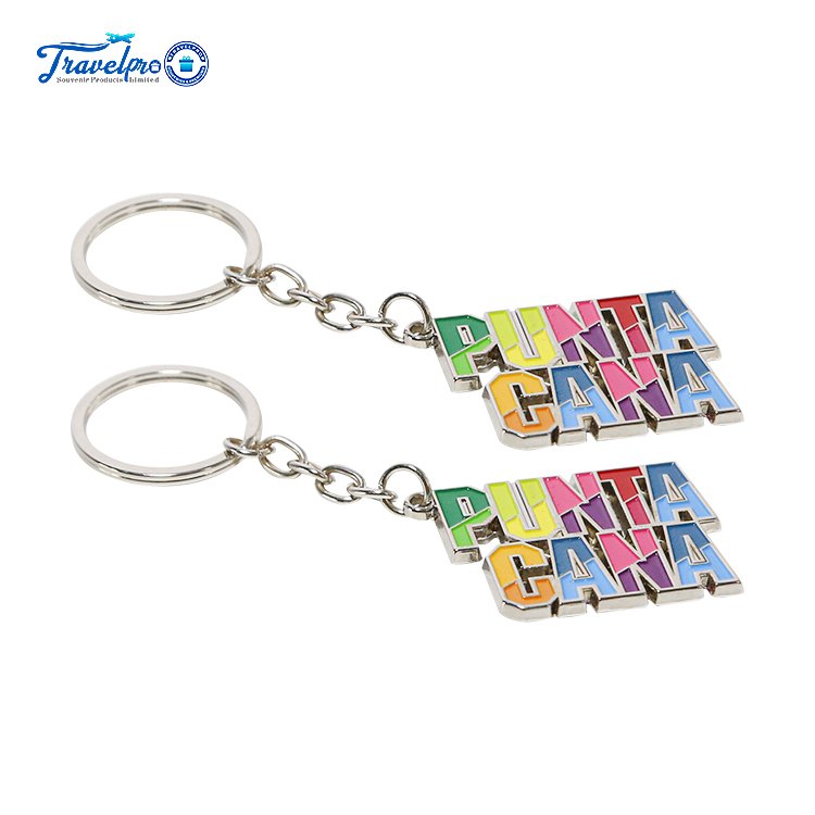 Travelpro Fashion Popular Alphabet Key Chain Pendant Creative Gift Car Backpack Pendant Key Ring