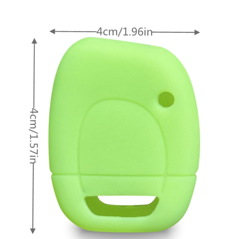 Silicone Key Holder for Renault for Clio II 2 for Thalia Symbol Symball Car Key Cover Case Keychain Accessories Shell Key Case