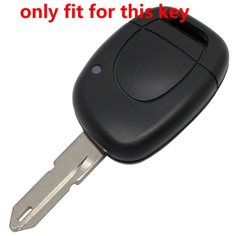 Silicone Key Holder for Renault for Clio II 2 for Thalia Symbol Symball Car Key Cover Case Keychain Accessories Shell Key Case