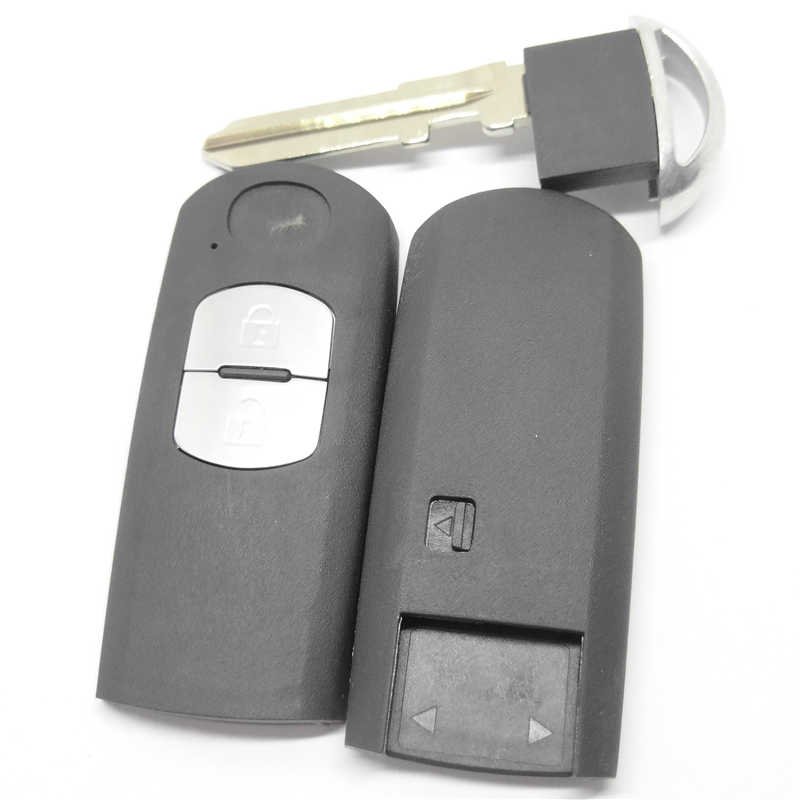 2 Buttons Replacement Remote Car Key Shell Case For Old Style M-azda 6 Atenza ZOOM-ZOOM Evolution M-azda Six Car Accessories