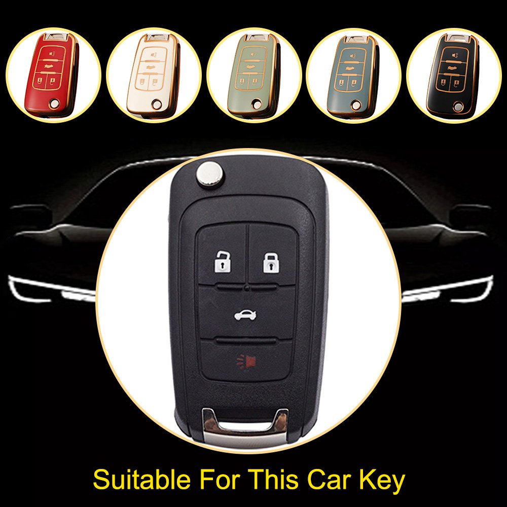 Innofit CED2T1 Car Key Shell TPU Manufacturer Stock For For Chevrolet Cruze Malibu Opel Auto Accessories