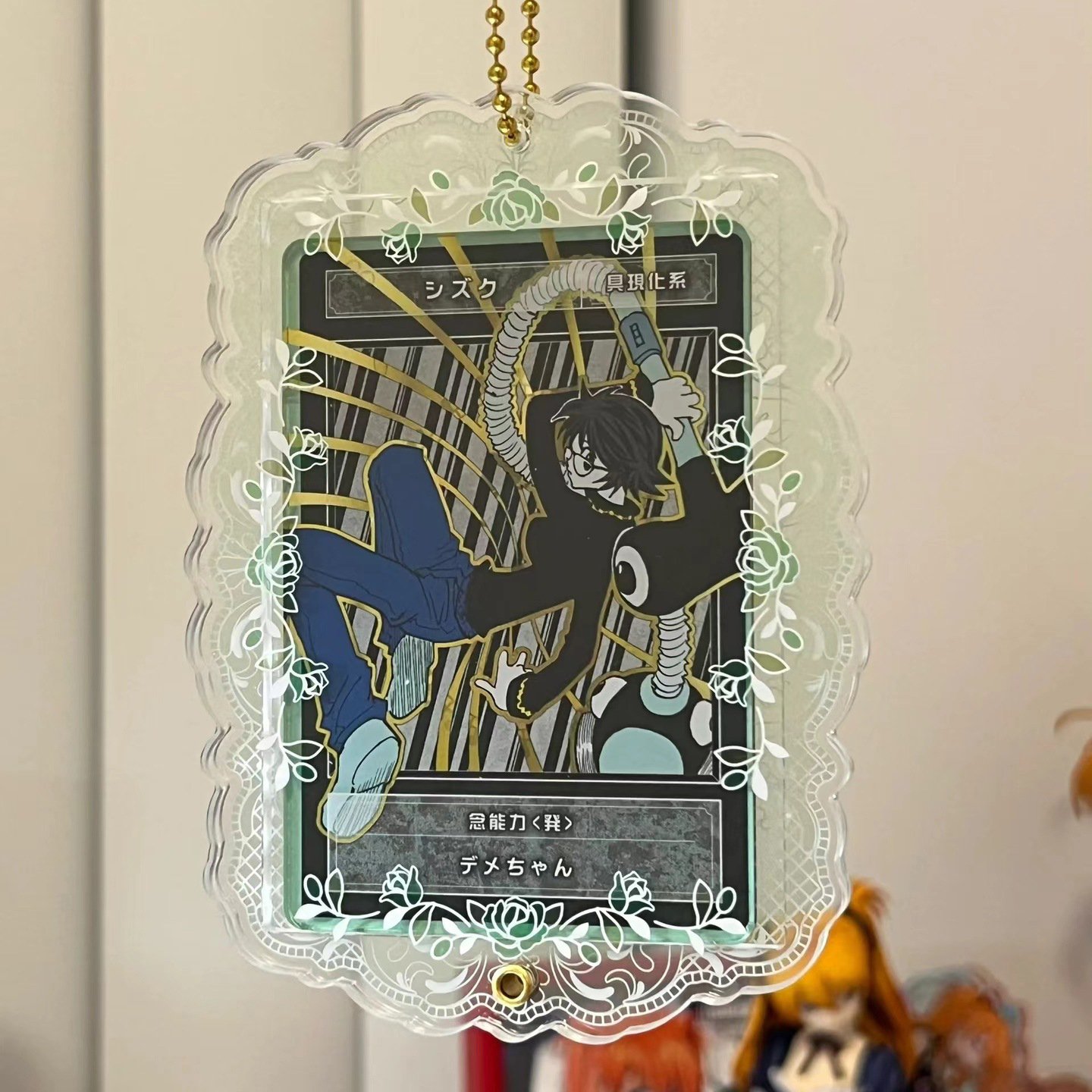 Clear Personalized Key chain Transparency Frame Glitter Holographic Photo Laser Double Sided Charms Custom Acrylic Keychain