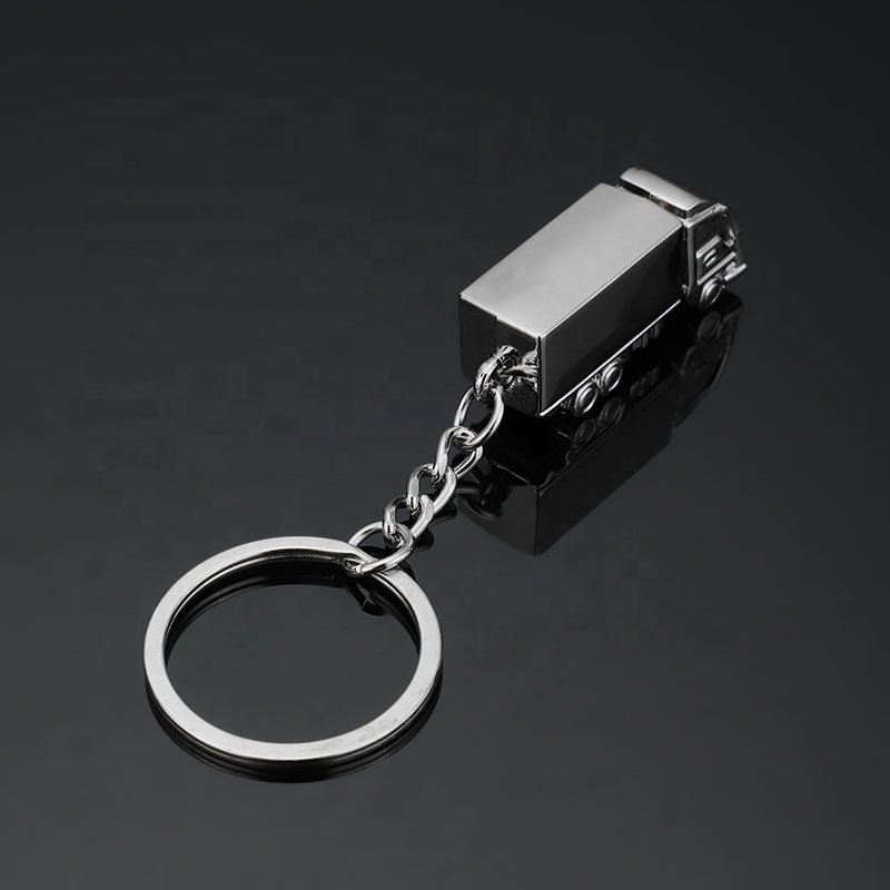 Metal Truck Shaped Promotional Gift keychains Custom Keyring Metal Car Keychain Luxury Accessories