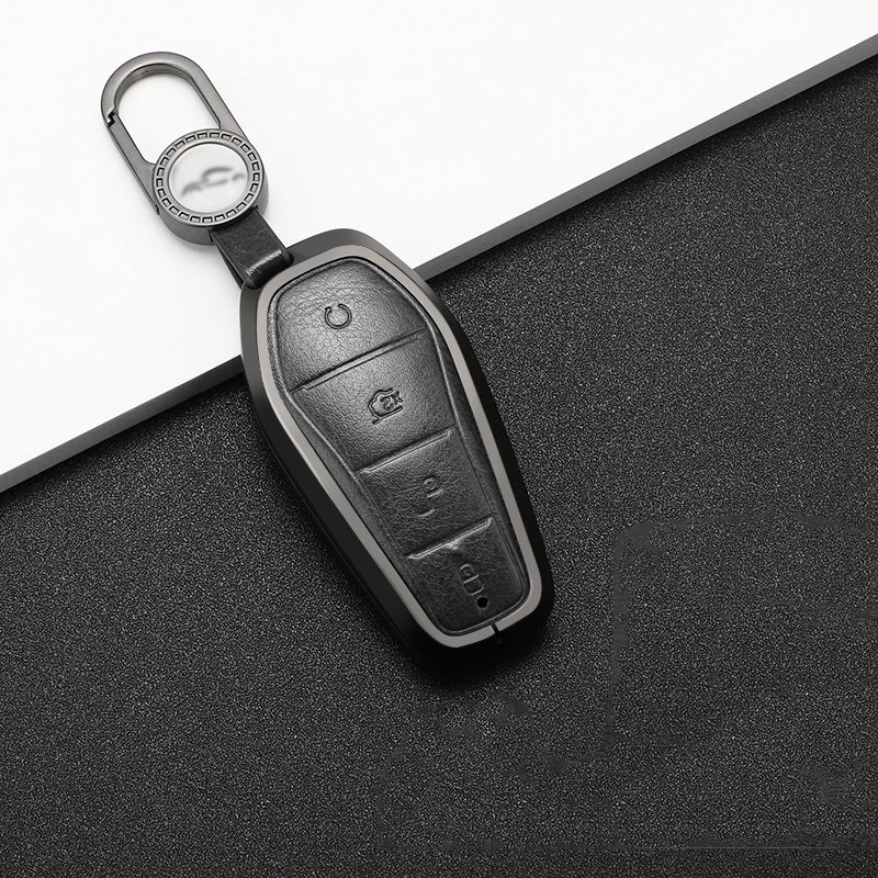 Car Accessories Car Key Case Cover Key Cover for BYD aluminum alloy car key case cover