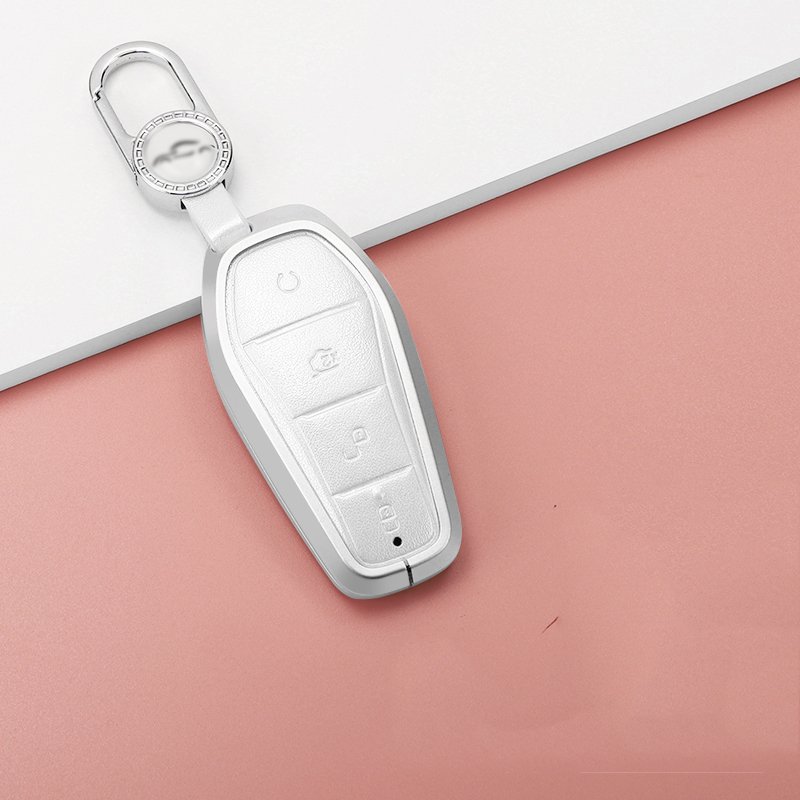 Car Accessories Car Key Case Cover Key Cover for BYD aluminum alloy car key case cover