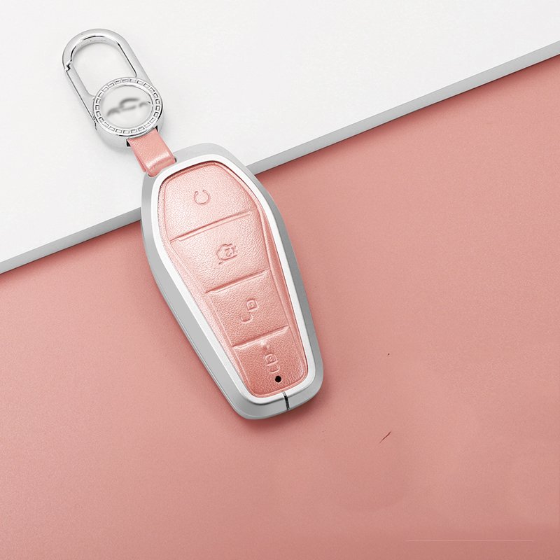 Car Accessories Car Key Case Cover Key Cover for BYD aluminum alloy car key case cover