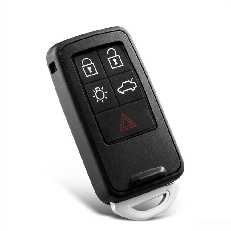 5 Buttons Smart Car Key Shell Remote Case For Volvo S60 V60 S80 XC70 XC60 V70 2008-2017 Remote Cover Accessories