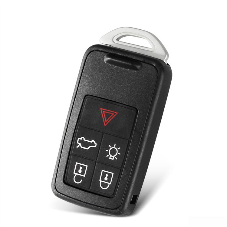 5 Buttons Smart Car Key Shell Remote Case For Volvo S60 V60 S80 XC70 XC60 V70 2008-2017 Remote Cover Accessories