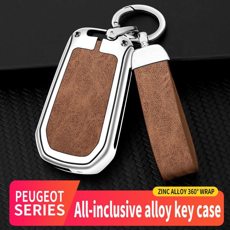 Flip Car Custom Logo Car Key Case Cover For Peugeot 208 2008 301 308 508 5008 Rcz Expert /citroen C-elysee C4-cactus C3 Light