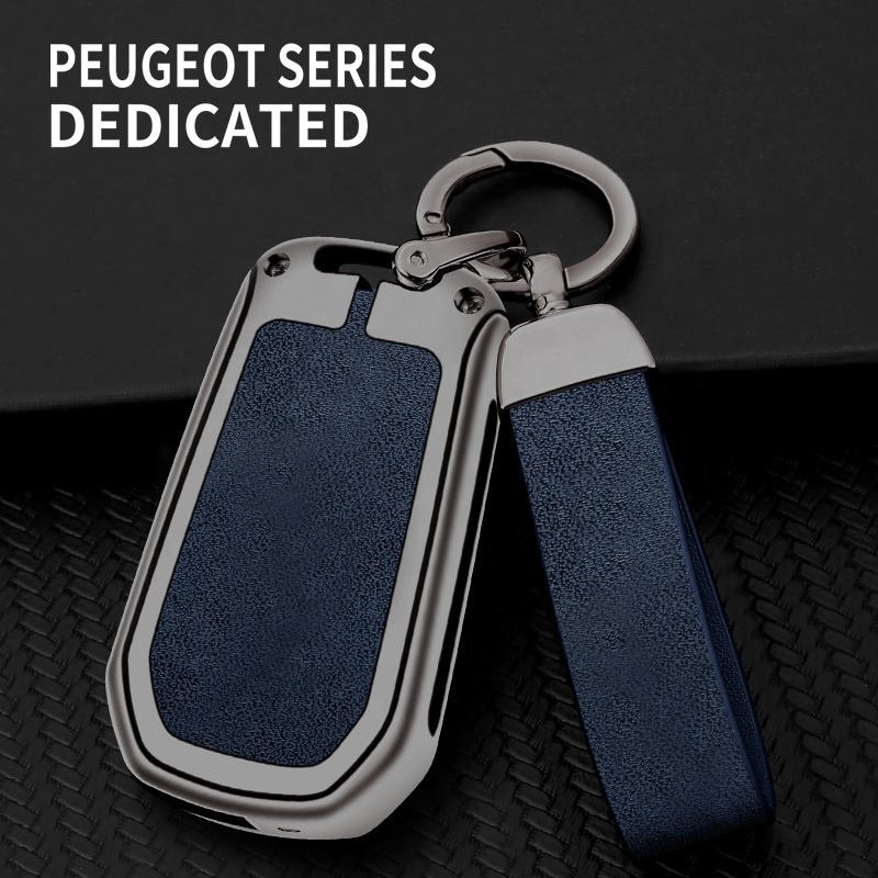 Flip Car Custom Logo Car Key Case Cover For Peugeot 208 2008 301 308 508 5008 Rcz Expert /citroen C-elysee C4-cactus C3 Light