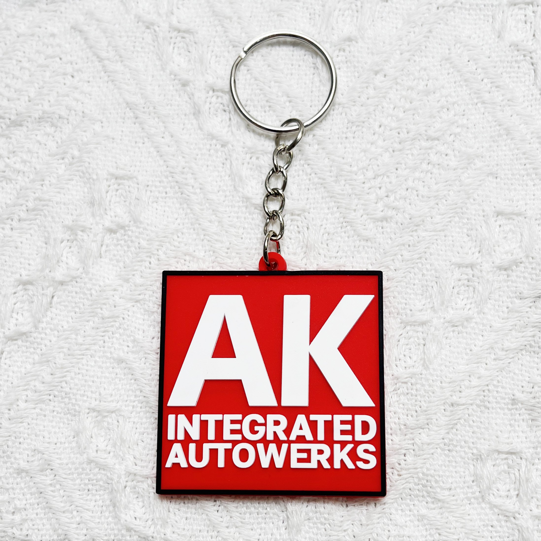 Wholesale Custom Logo Key Tags Keyring Chains Rings Rubber Holder Keyrings Keytags Pvc Keychain Chain