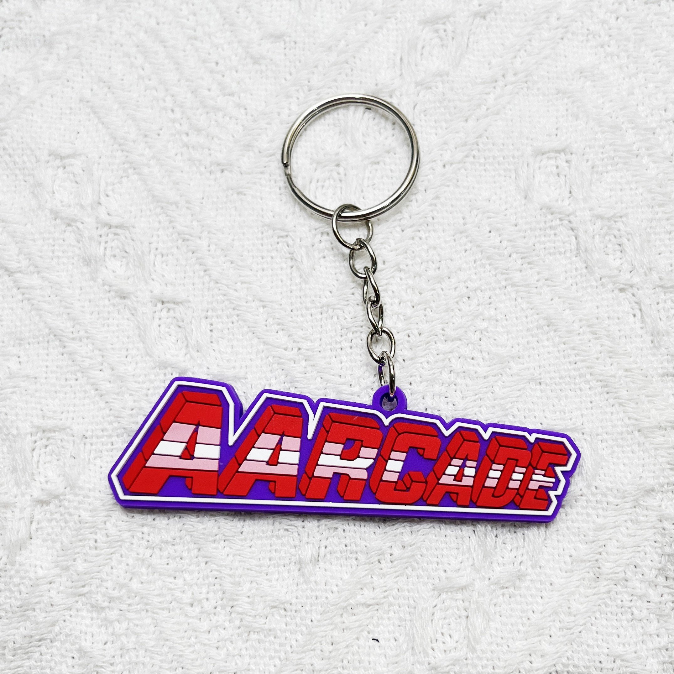 Wholesale Custom Logo Key Tags Keyring Chains Rings Rubber Holder Keyrings Keytags Pvc Keychain Chain
