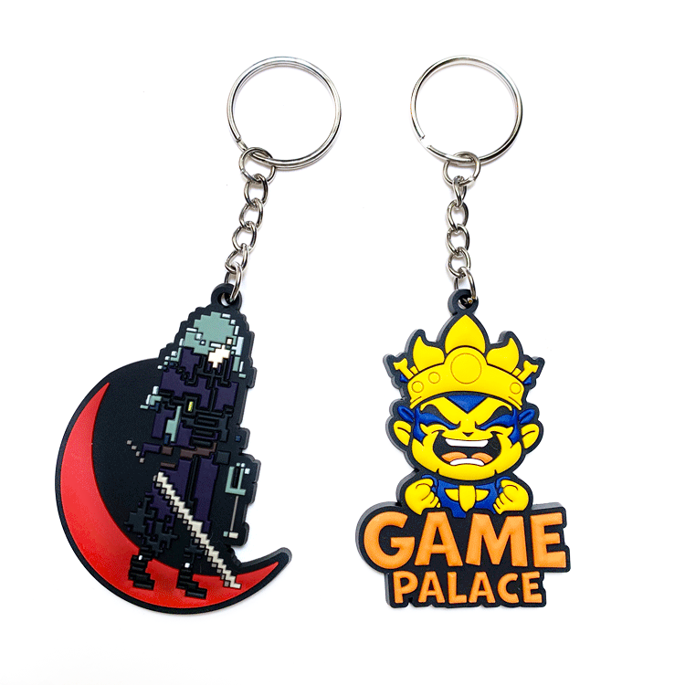 Car Key Rings Personalized Keyring Customizable Keychain Chain Accessories Llaveros Keyrings Pvc Keychains