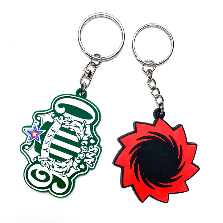 Car Key Rings Personalized Keyring Customizable Keychain Chain Accessories Llaveros Keyrings Pvc Keychains