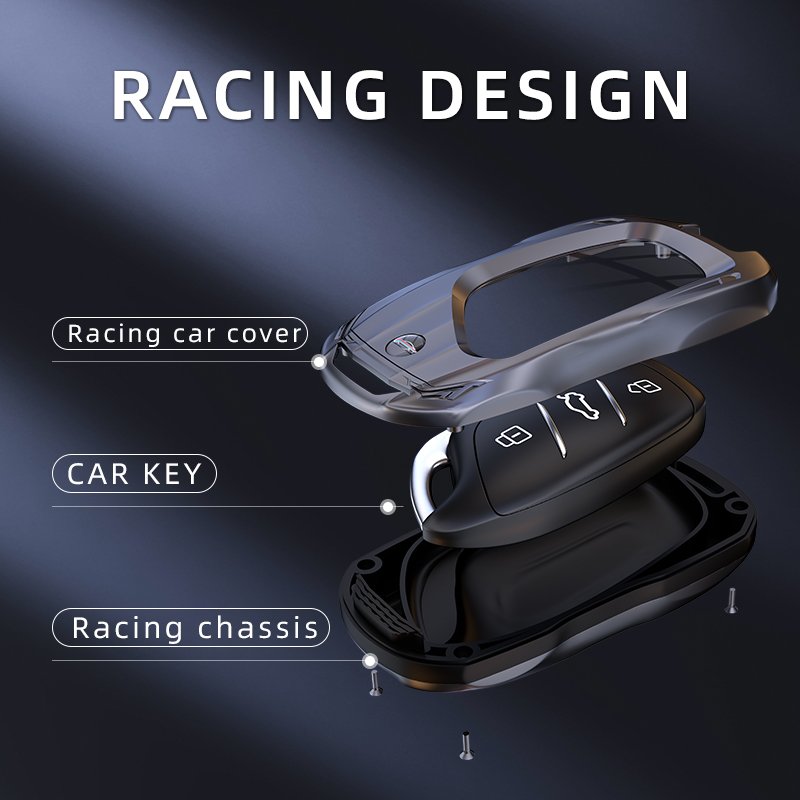 Soft Car Remote Key Case Cover Holder Shell For Roewe Accessories